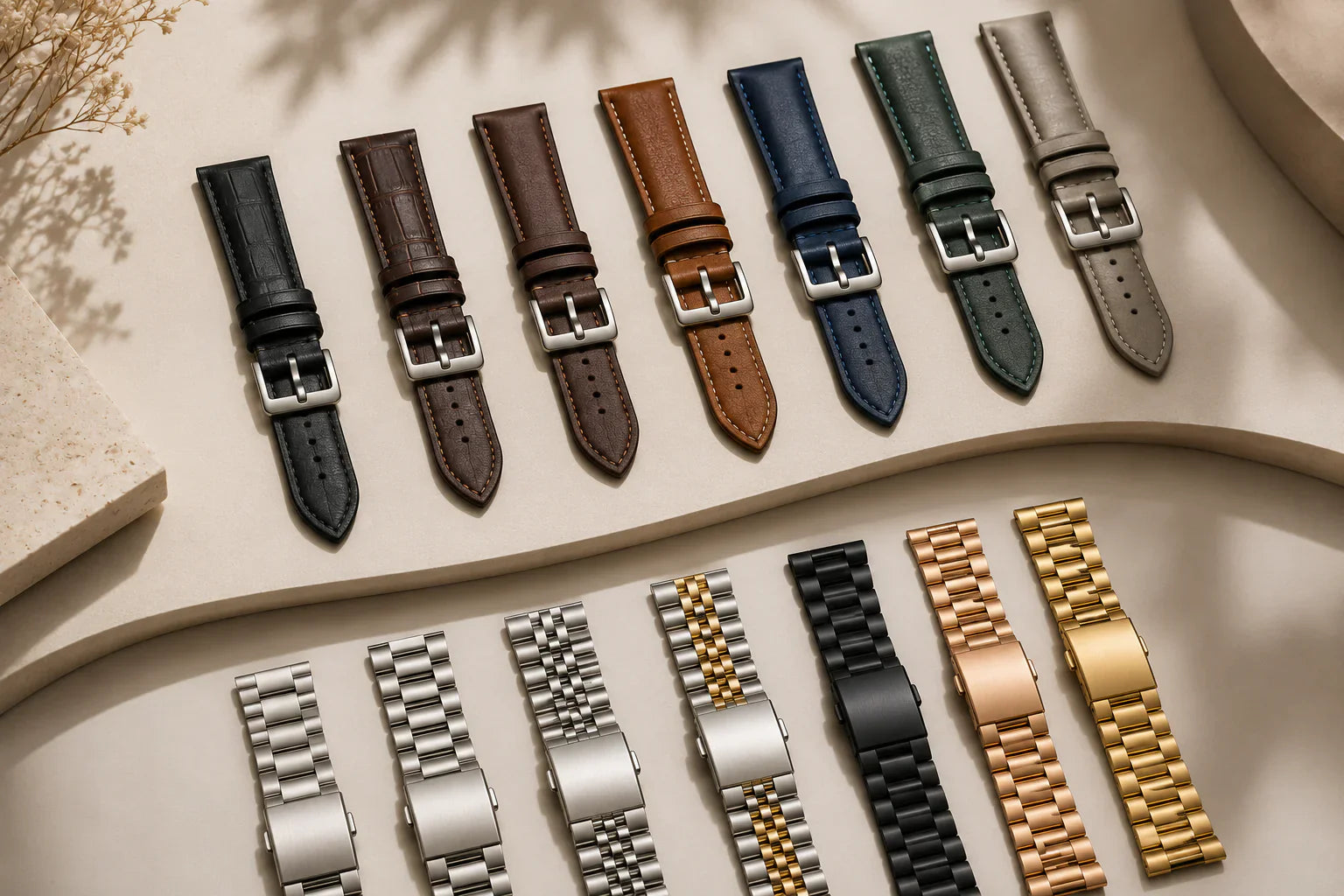 How to choose a watch strap – leather, metal and silicone watch straps | Master Time