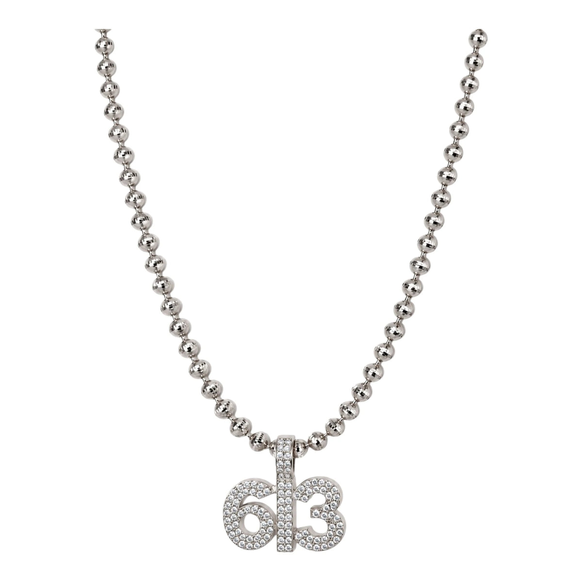שרשרת 613 כסופה לגבר דגם NMSS61
