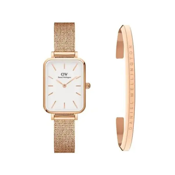 שעון יד אנלוגי daniel wellington dw00100431 דניאל וולינגטון עם צמיד dw תואם