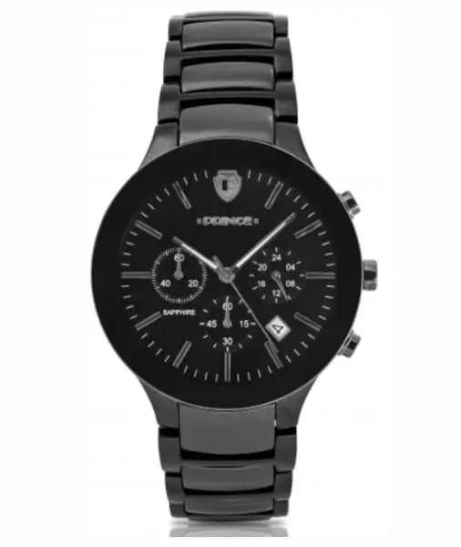 שעון פרינס לגבר דגם matrix c black