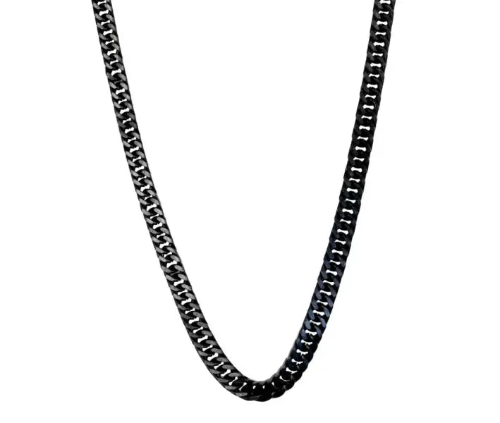 שרשרת חוליות שחורה לגבר NVB240 - MNM