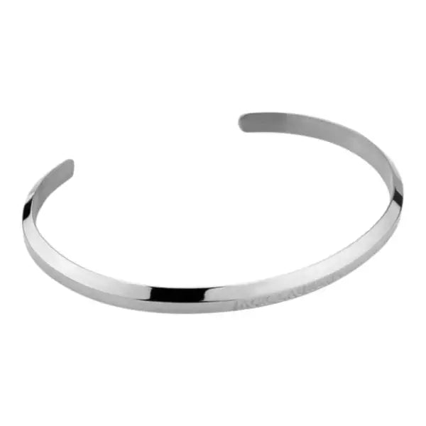 צמיד קשיח לאישה ג'אק לורן דגם silver - MNM