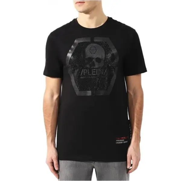 חולצה פיליפ פליין לגבר philipp plein s19c-mtk3084-pjy002n (מידה S)