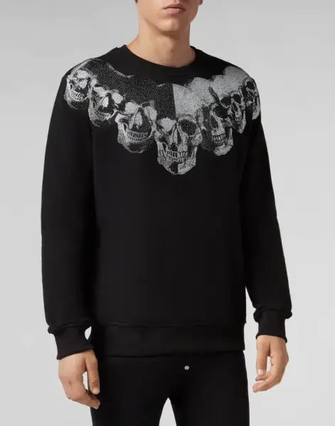 סווטשירט פיליפ פליין לגבר philipp plein s19c-mjo0532-pjo002n_02 (מידה L)