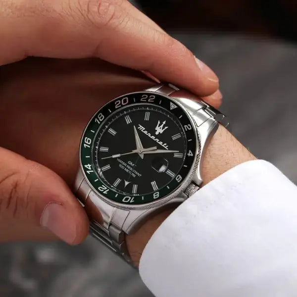 שעון מזראטי לגבר - maserati r8853140005 (GMT)