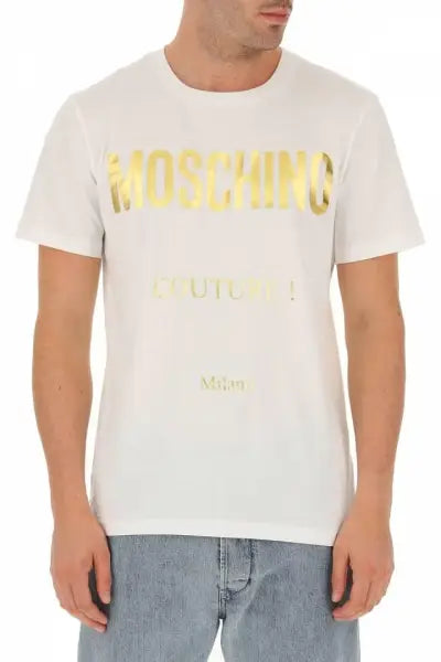 חולצה מוסקינו לגבר moschino j0707 5240 1002 (מידה 46-S)