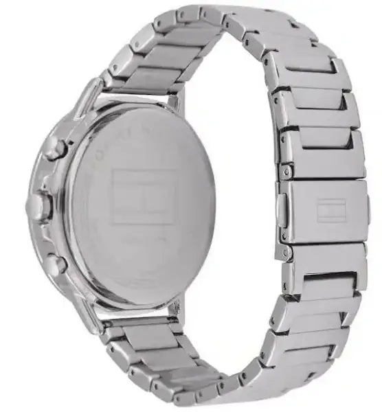 שעון טומי הילפיגר לאישה - אחריות יבואן! Tommy Hilfiger 1781917 עם צמיד טניס כסוף מתנה