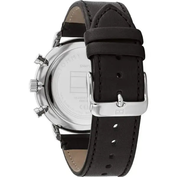 שעון טומי הילפיגר לגבר - אחריות יבואן! Tommy Hilfiger 1710565 עם צמיד חבל כסוף מתנה