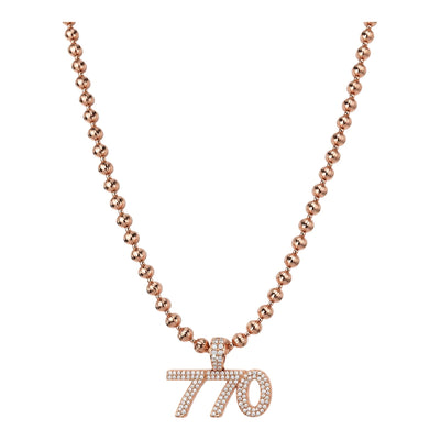 שרשרת 770 רוזגולד לגבר דגם NMSR73