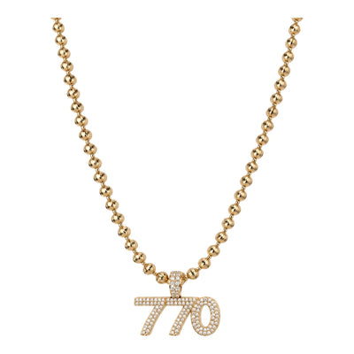 שרשרת 770 מוזהבת לגבר דגם NMSG72