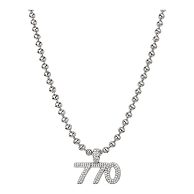 שרשרת 770 כסופה לגבר דגם NMSS71