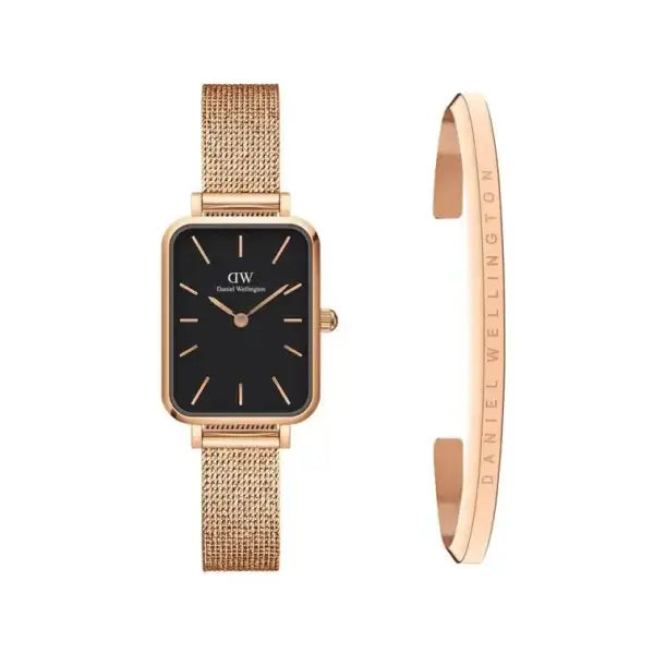 שעון יד אנלוגי daniel wellington dw00100432 דניאל וולינגטון עם צמיד dw תואם