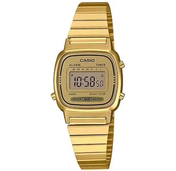 שעון יד דיגיטלי לאישה casio la670wga-9 קאסיו