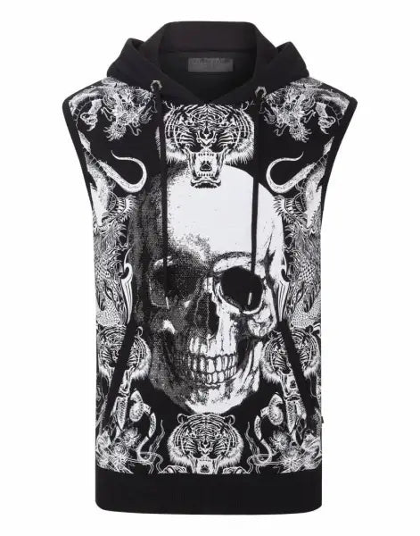וסט פיליפ פליין לגבר philipp plein s17c-mjc0008-pjo002n_0201 (מידה M) - MNM