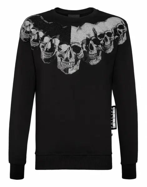 סווטשירט פיליפ פליין לגבר philipp plein s19c-mjo0532-pjo002n_02 (מידה L) - MASTER TIME
