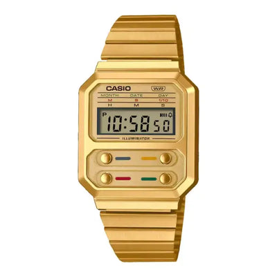 שעון יד דיגיטלי casio a100weg-9a קאסיו