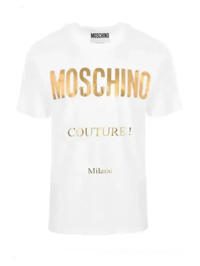 חולצה מוסקינו לגבר moschino j0707 5240 1002 (מידה 46-S) - MASTER TIME