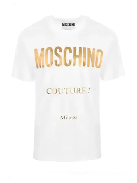 חולצה מוסקינו לגבר moschino j0707 5240 1002 (מידה 48-M) - MASTER TIME