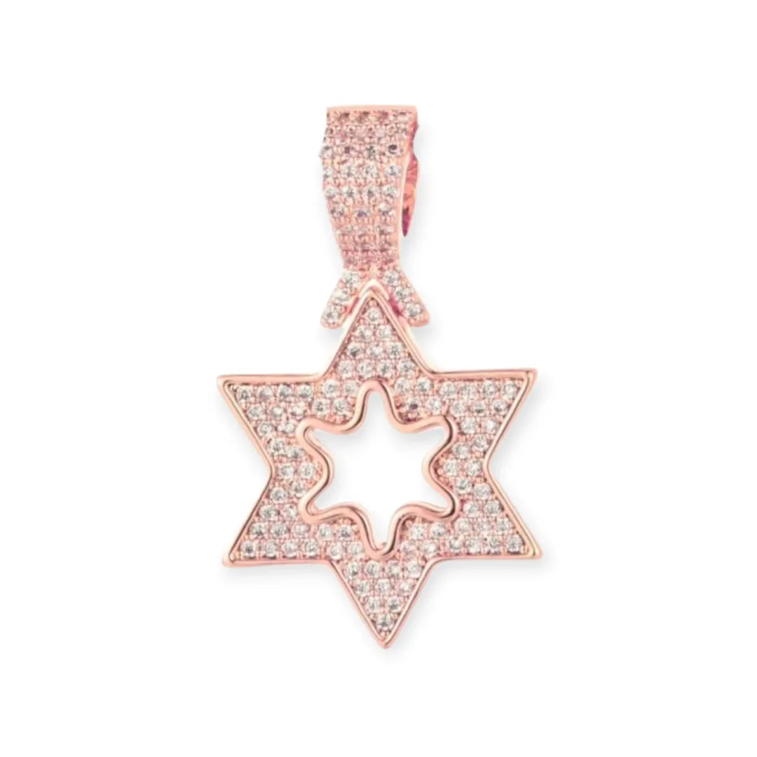 תליון מגן דוד לגבר דגם MTMR30 - תליונים לגברים