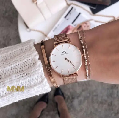 שעון יד אנלוגי לאישה daniel wellington dw00100163 דניאל וולינגטון