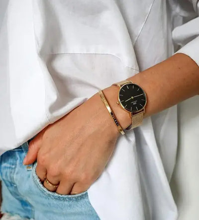 שעון יד אנלוגי לאישה daniel wellington dw00100345 דניאל וולינגטון
