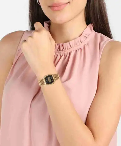 שעון יד דיגיטלי לאישה casio la670wga-1 קאסיו