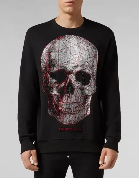 סווטשירט פיליפ פליין לגבר philipp plein s19c-mjo0518-pjo002n_02 (מידה L)