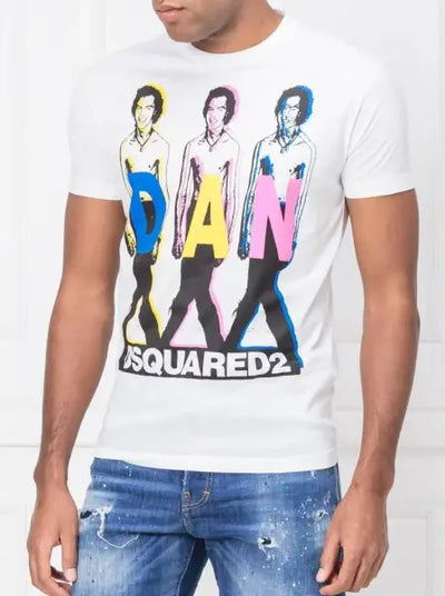 חולצה דיסקוורד לגבר dsquared2 s74gd0498 (מידה L)