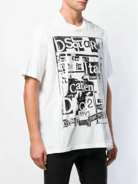 חולצה דיסקוורד לגבר dsquared2 s74gd0531 (מידה L)