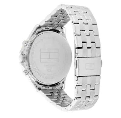 שעון טומי הילפיגר לאישה - אחריות יבואן! Tommy Hilfiger 1781976 עם צמיד טניס כסוף מתנה