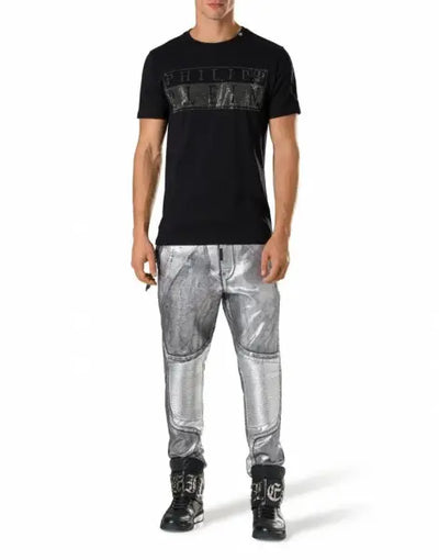 חולצה פיליפ פליין לגבר philipp plein a17c-mtk1358-pjy002n_0202 (מידה S)