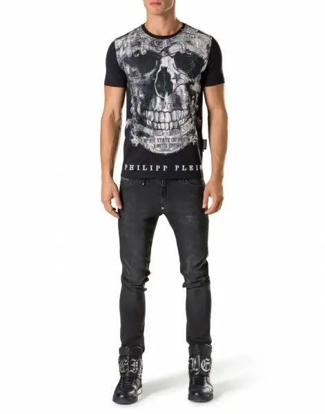 חולצה פליפ פליין לגבר philipp plein a17c-mtk1449-pjy002n_02 (מידה M)
