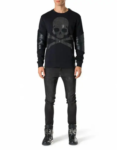 סווטשירט פיליפ פליין לגבר philipp plein a17c-mjo0187-pjo002n_0202 (מידה M)