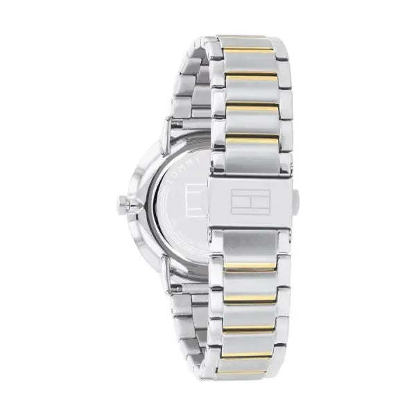 שעון טומי הילפיגר לאישה - אחריות יבואן! Tommy Hilfiger 1782299 עם צמיד טניס כסוף מתנה