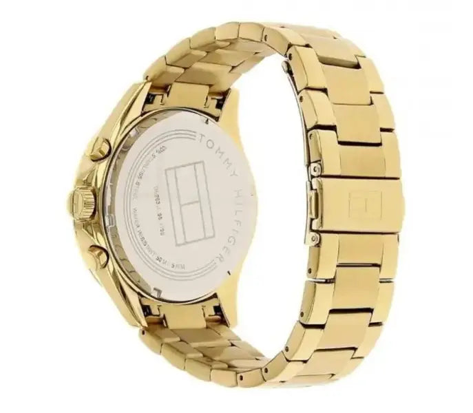 שעון טומי הילפיגר לגבר - אחריות יבואן! Tommy Hilfiger 1791121 עם צמיד חבל מוזהב מתנה