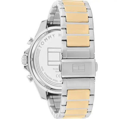 שעון טומי הילפיגר לגבר - אחריות יבואן! Tommy Hilfiger 1792079 עם צמיד חבל מוזהב מתנה