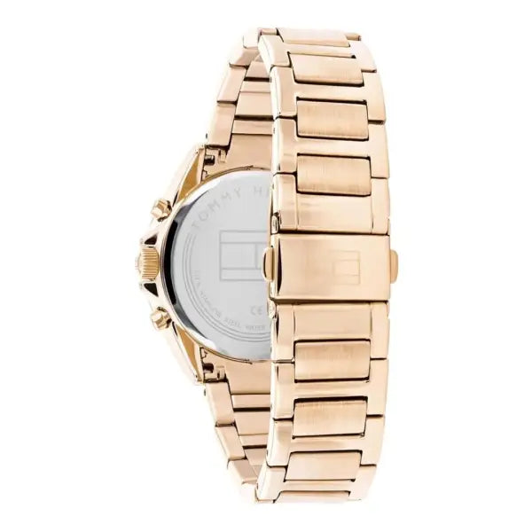 שעון טומי הילפיגר לאישה - אחריות יבואן! Tommy Hilfiger 1782386 עם צמיד טניס רוזגולד מתנה