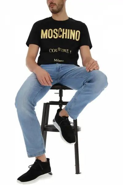 חולצה מוסקינו לגבר moschino j0707 5240 1555 (מידה 46-S)