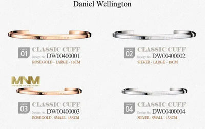 צמיד קשיח daniel wellington dw00400002 דניאל וולינגטון