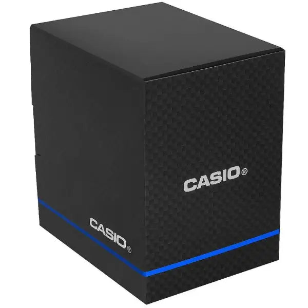 סט שעון יד דיגיטלי לאישה עם צמיד באגטים כסוף casio la670wa-1df קאסיו