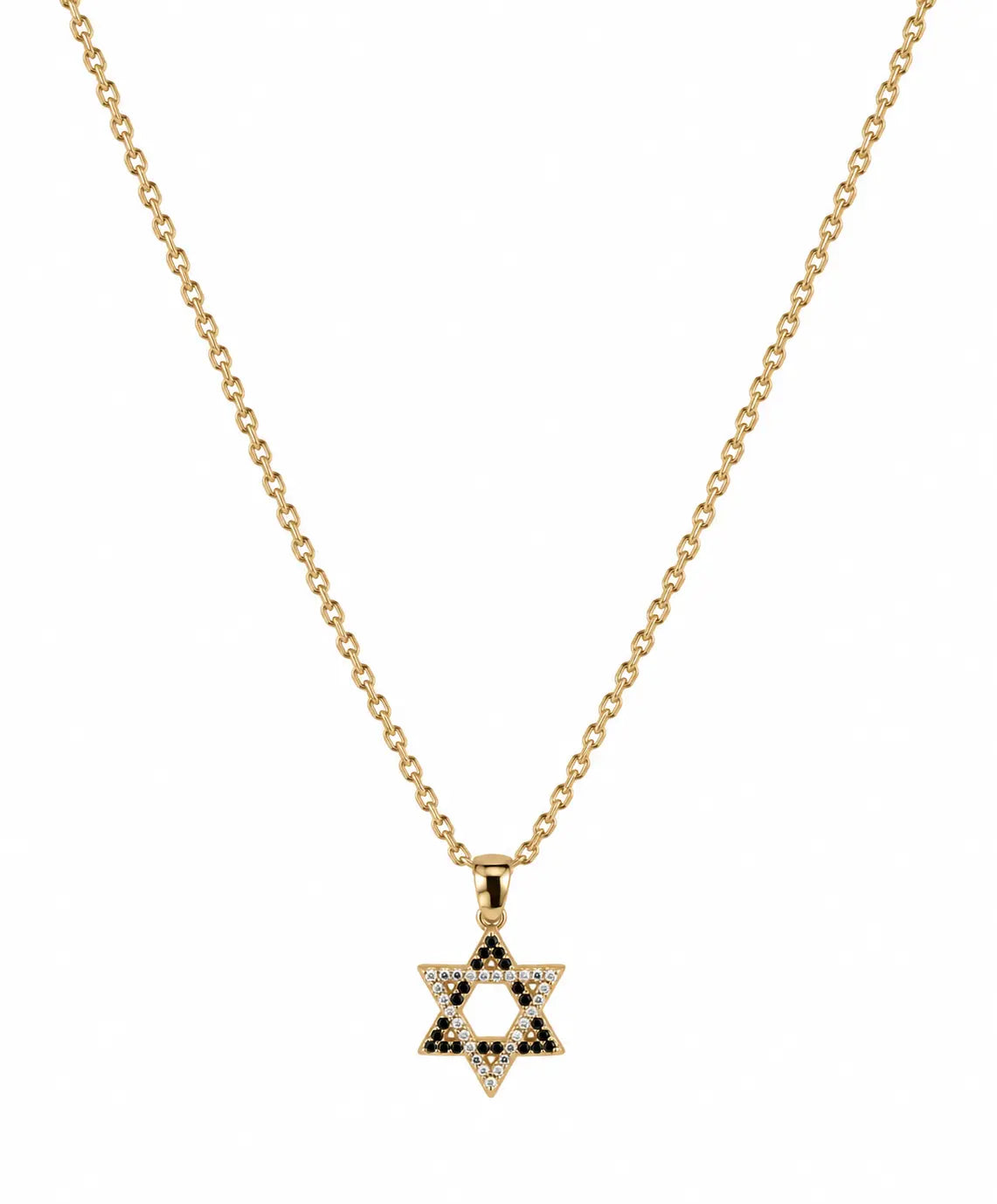 שרשרת מגן דוד מוזהבת לאישה דגם MDGB62