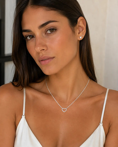 שרשרת לב לאישה דגם NWHS01