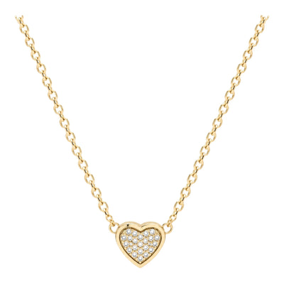 Women's Gold Plated Heart Necklace NSG12